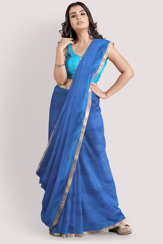 Rehwa Vaagmi Silk Cotton Handloom Saree