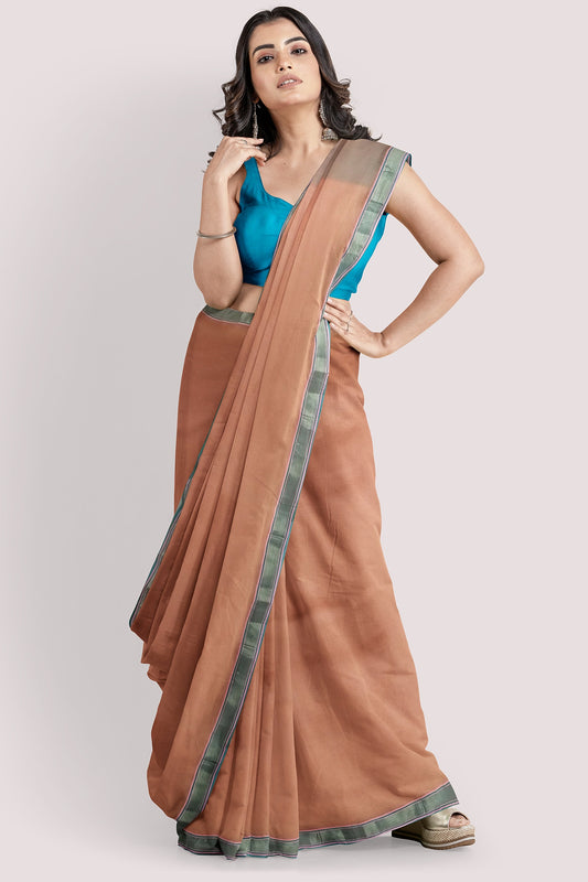 Vaagmi World Rehwa Maheshwari Silk Cotton Saree