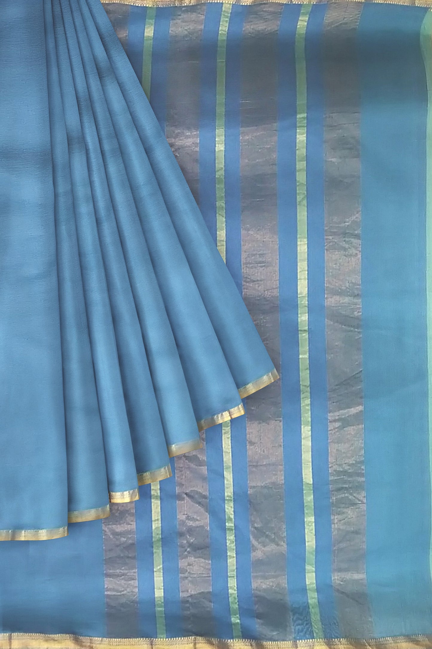 Rehwa Vaagmi Silk Cotton Handloom Saree.