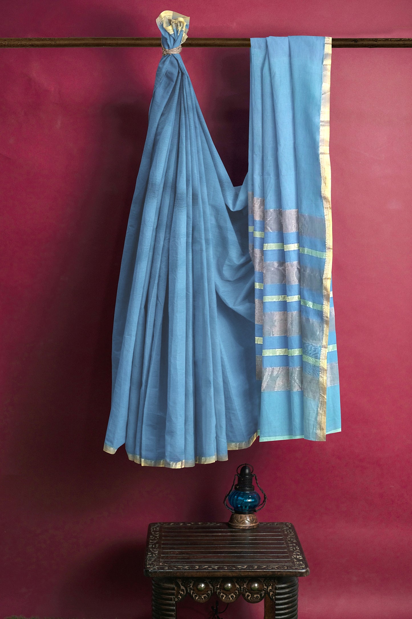 Rehwa Vaagmi Silk Cotton Handloom Saree.