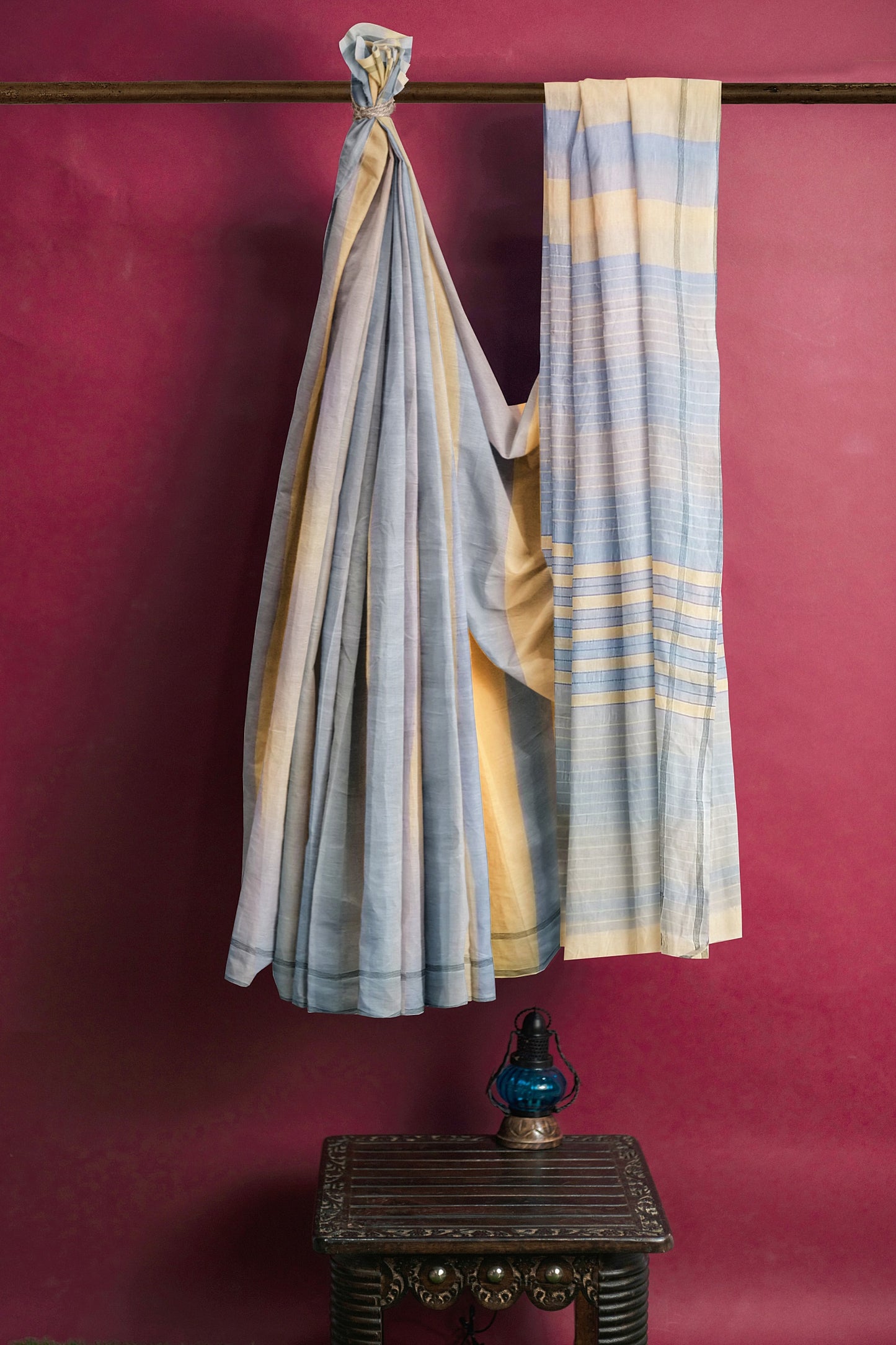 VAAGMI WORLD Natural Dye Organic Cotton Saree