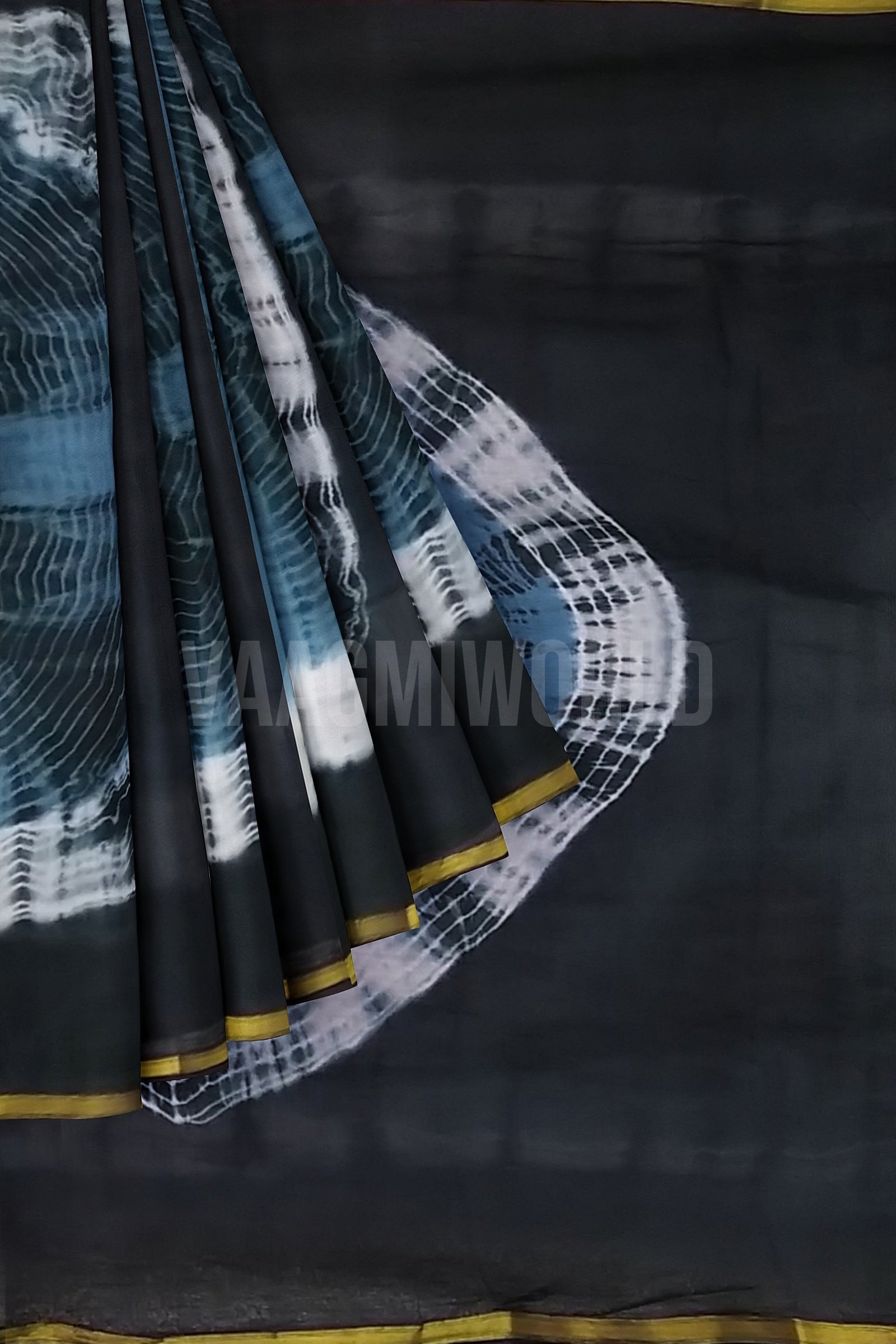 VAAGMI WORLD Mul Cotton Saree
