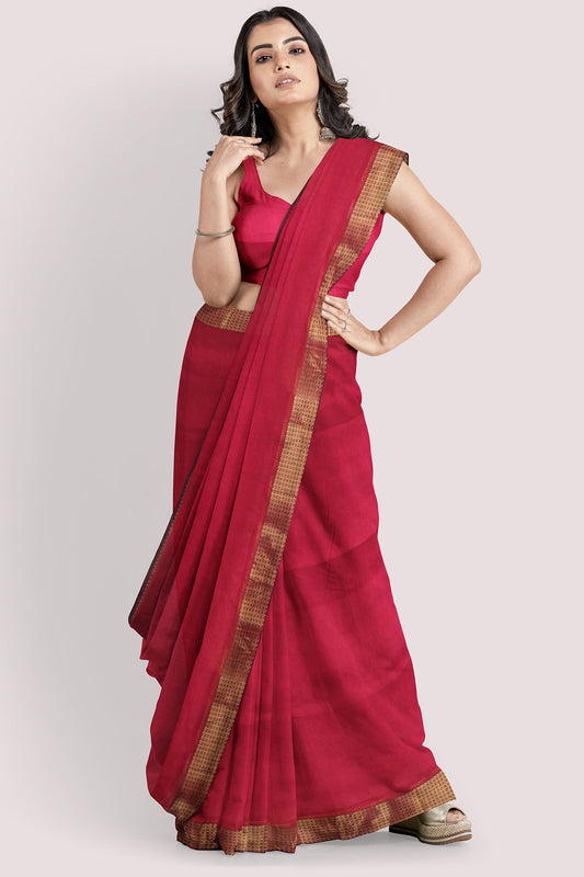 VAAGMI WORLD MAHESHWARI HANDLOOM SAREE