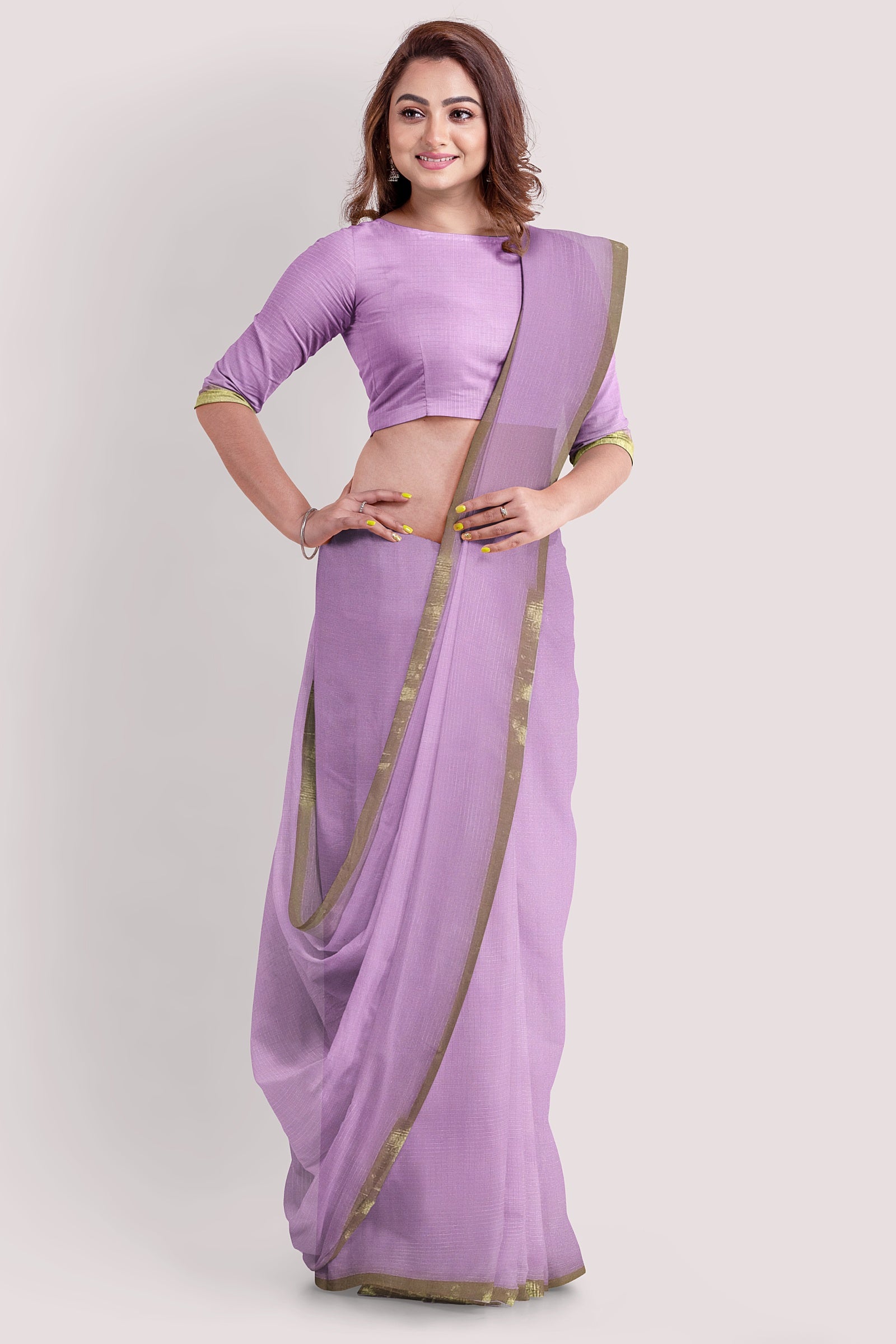 ROLI Cotton Kota Doria Saree
