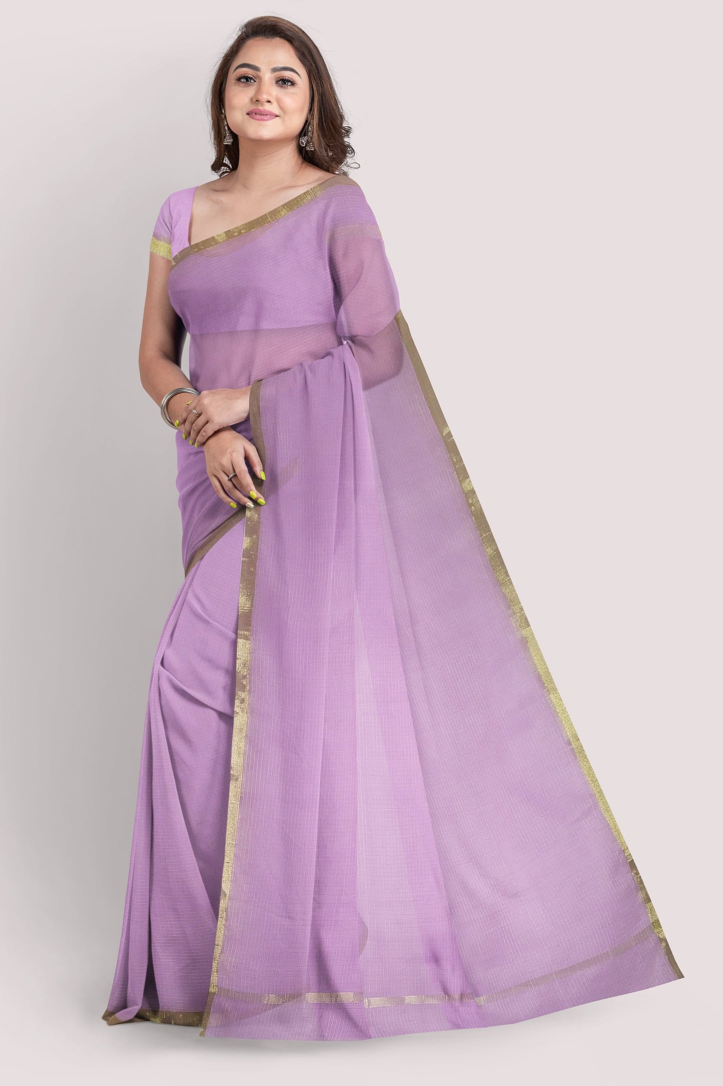 ROLI Cotton Kota Doria Saree