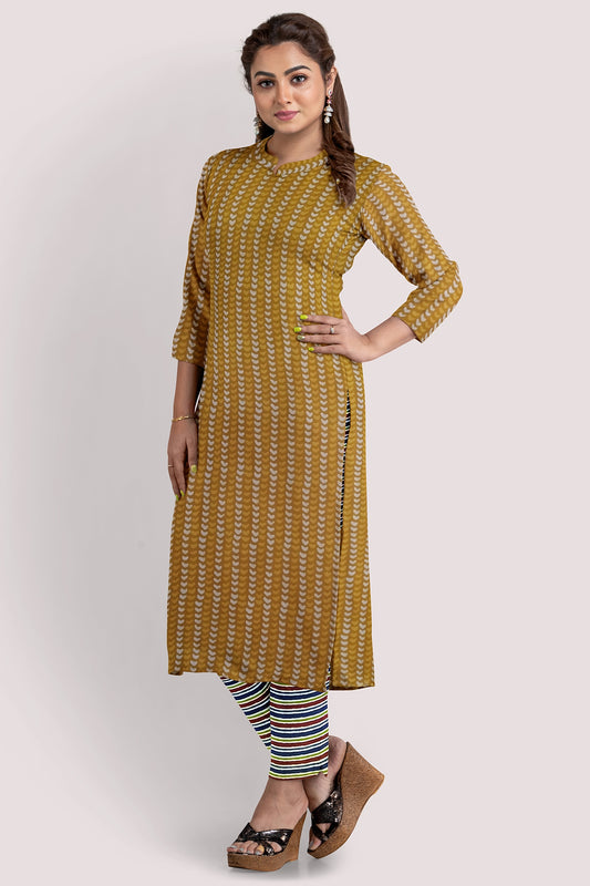 VAANYA Blockprint Cotton Kurta Fabric