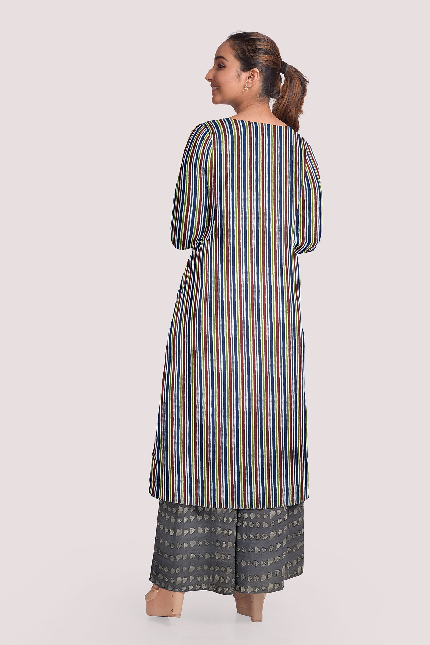 VARAHI Blockprint Cotton Kurta Fabric