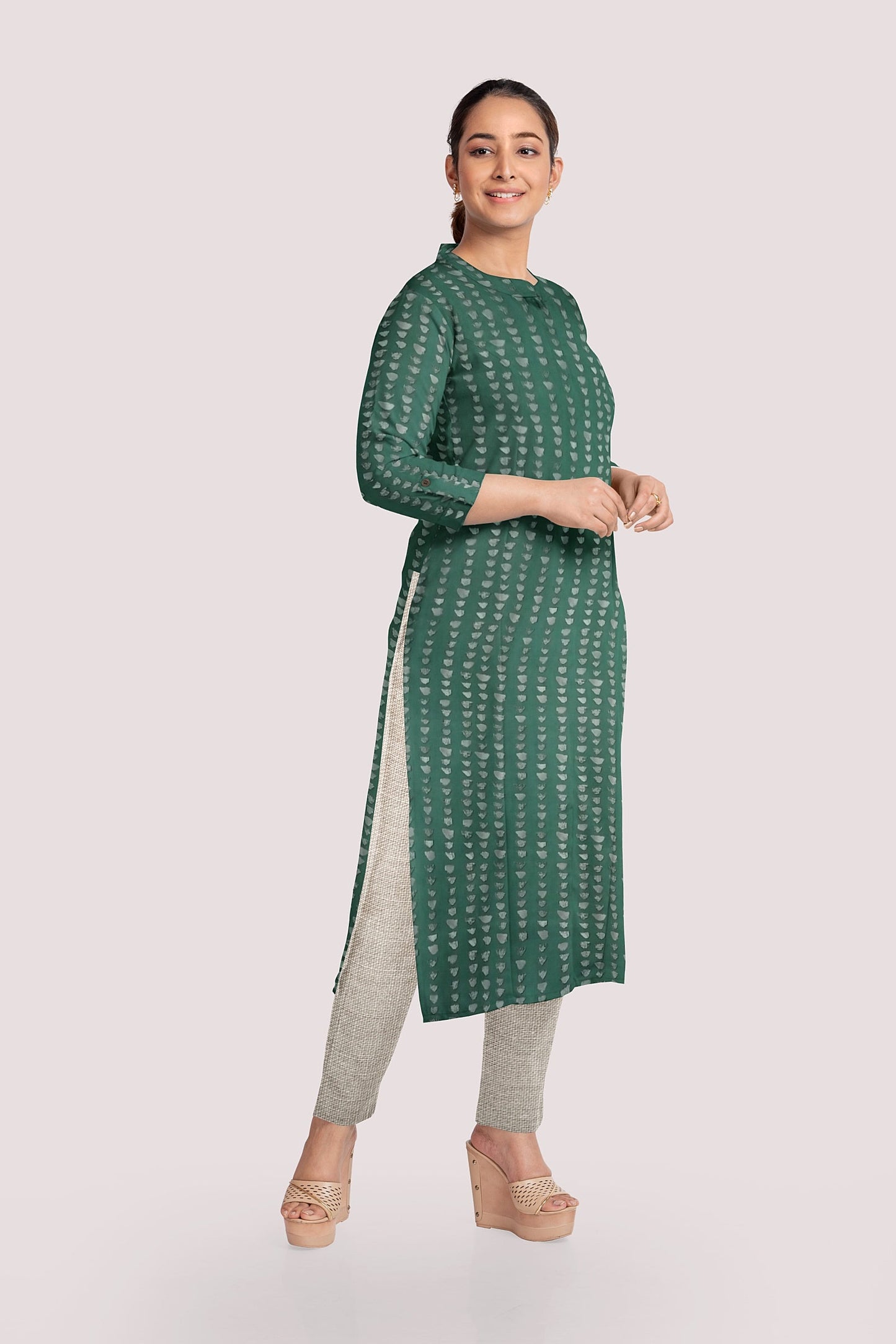 VARNIKA Blockprint Cotton Kurta Fabric