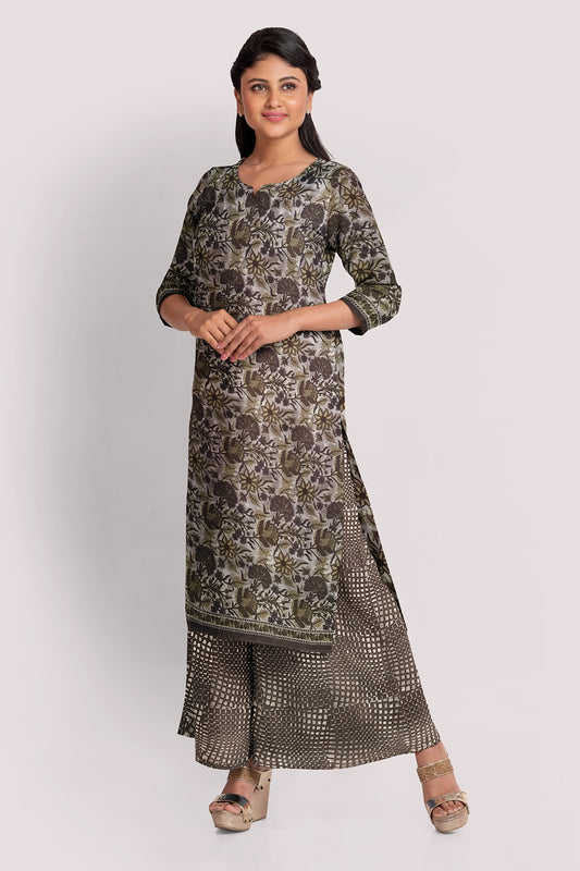 VASUDHA Blockprint Cotton Suit Fabric