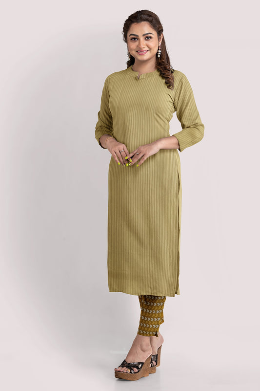 YALINI Blockprint Cotton Kurta Fabric