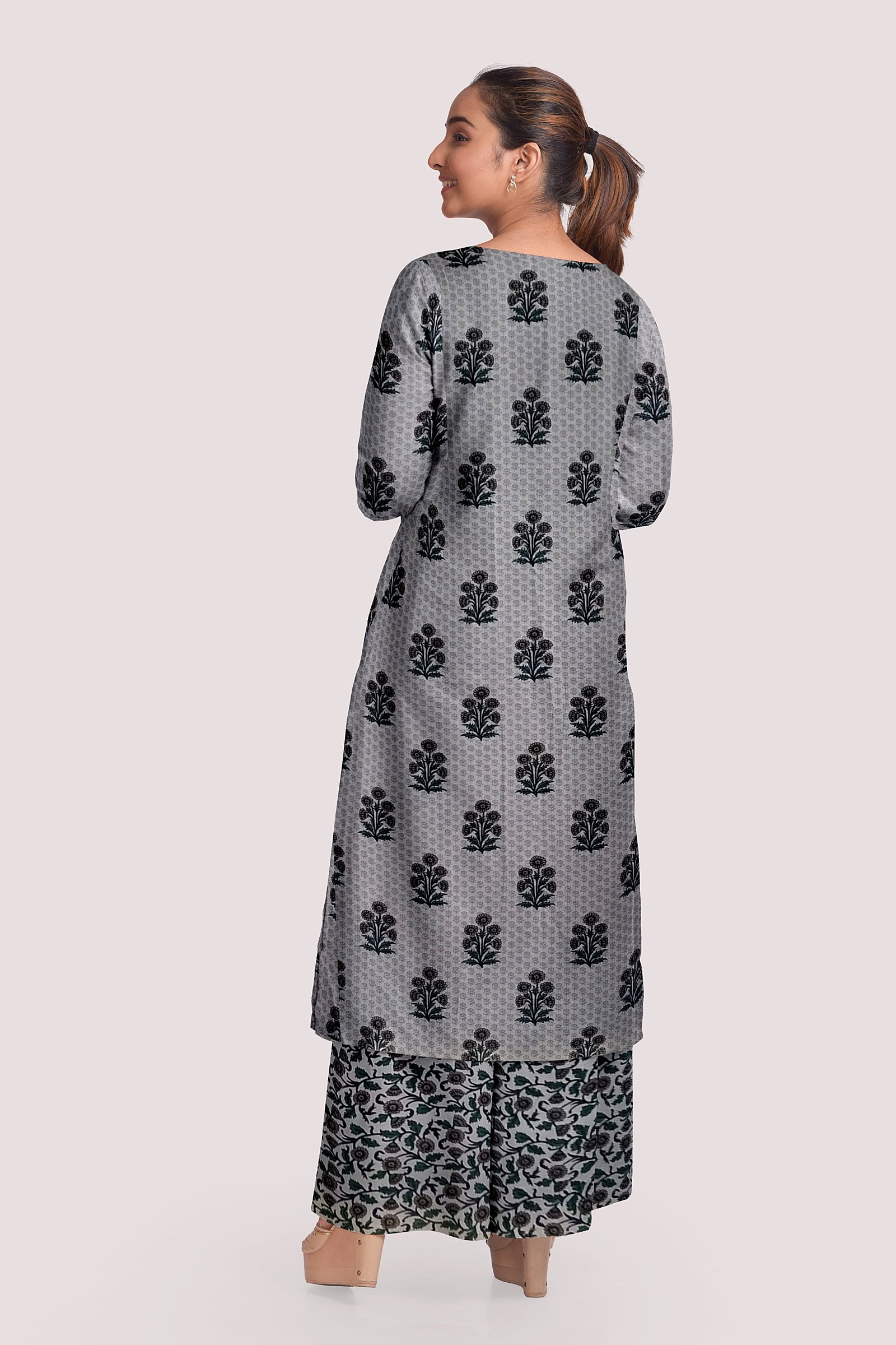 AADRITI Blockprint Cotton Kurta Fabric
