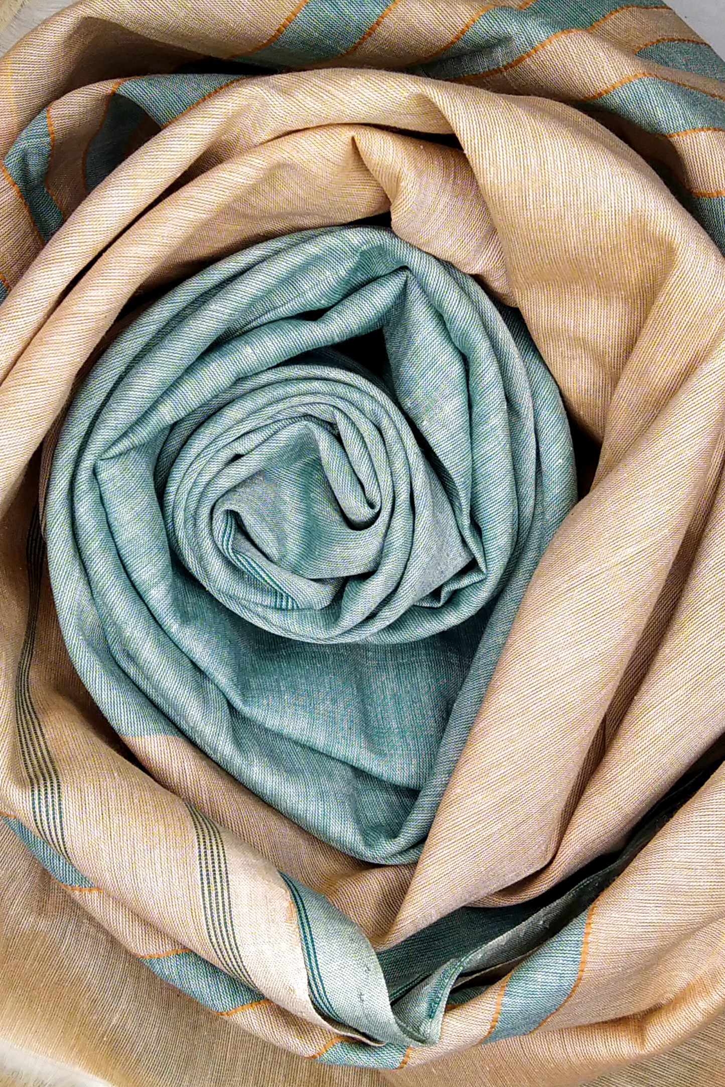 GREEN EARTH Organic Cotton Handloom Saree