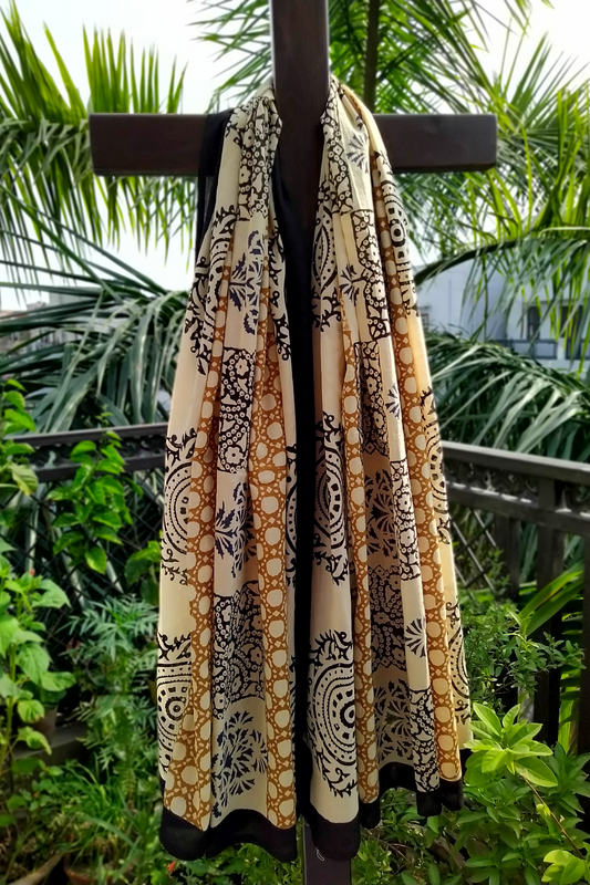 Multicolor Pure Cotton Sarong Vaagmi World