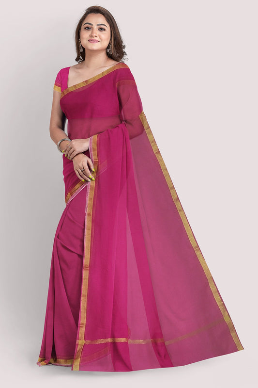 AARUSHI Cotton Kota Doria Saree