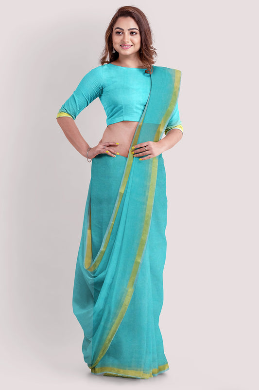 APEKSHA Cotton Kota Doria Saree