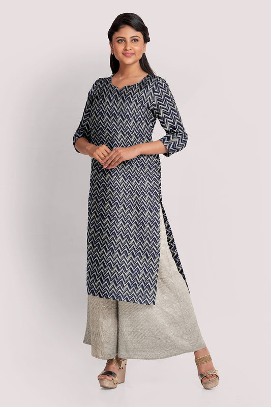 BELLI Blockprint Cotton Kurta Fabric