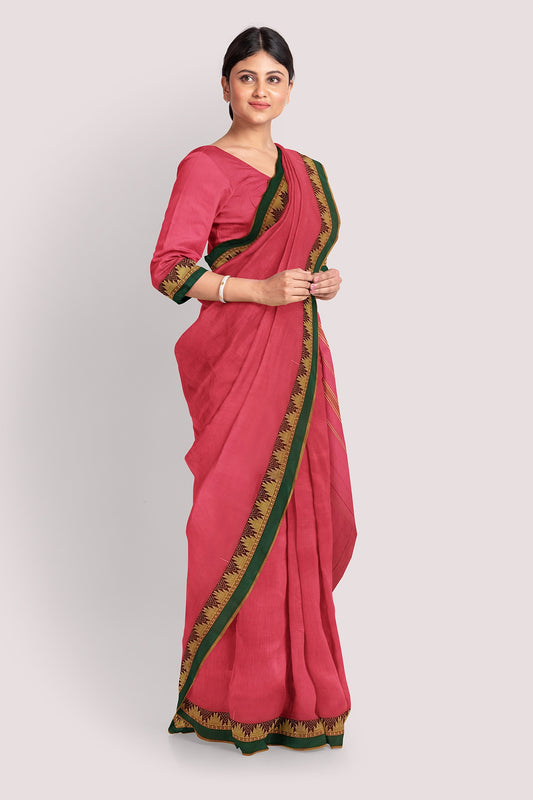 GAATHA South Cotton Handloom Saree