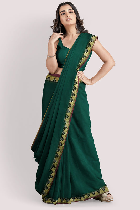 KAARTIKI South Cotton Handloom Saree