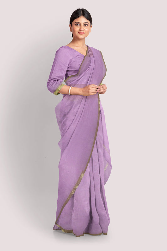 ROLI Cotton Kota Doria Saree