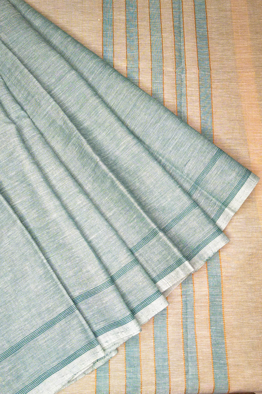 GREEN EARTH Organic Cotton Handloom Saree